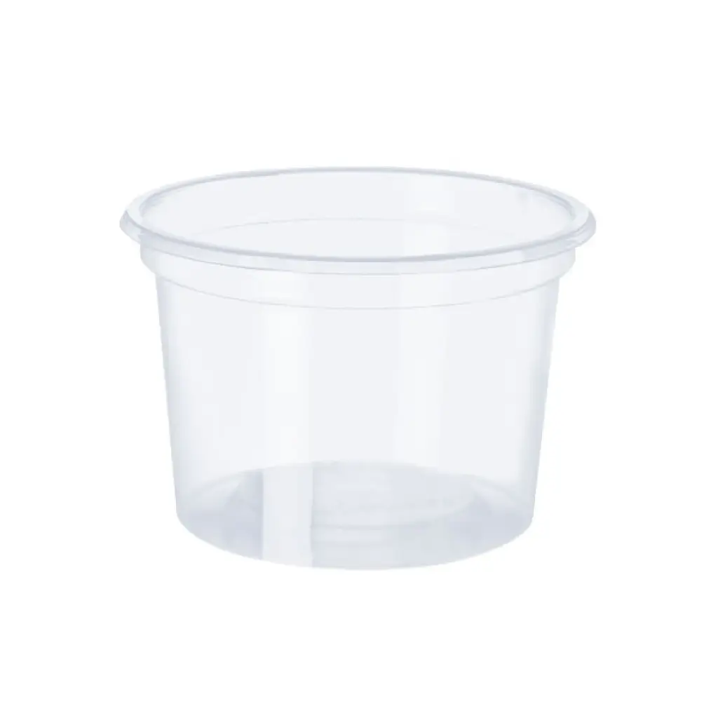 POTE REDONDO CON TAPA SIN BISAGRA 200 ML.