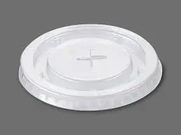 TAPA PLANA CON RANURA DIXIE 330 CC. X 100 UNID.