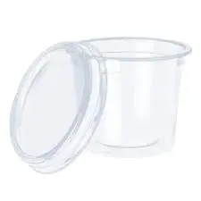 [FP70004] POTE REDONDO CON TAPA 250 ML.