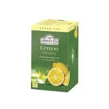 [SV20012] TEABAG AHMAD LEMON GREEN  (CAJA 20 UNIDADES)