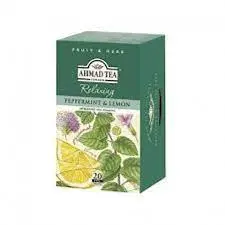 [SV20030] TEABAG AHMAD PEPPERMINT & LEMON (CAJA 20 UNIDADES)